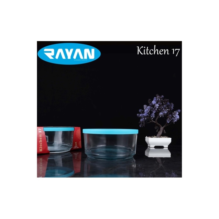 Rayan%20Kitchen%20Plastik%20Kapaklı%2017%20Cm%20Saklama%20Kabı%20Cam