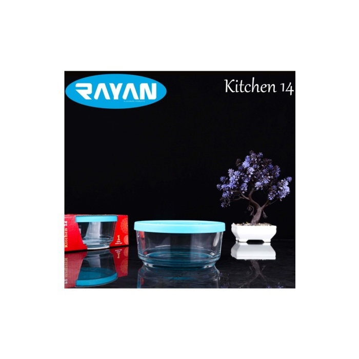 Rayan%20Kitchen%20Plastik%20Kapaklı%2014%20Cm%20Saklama%20Kabı%20Cam