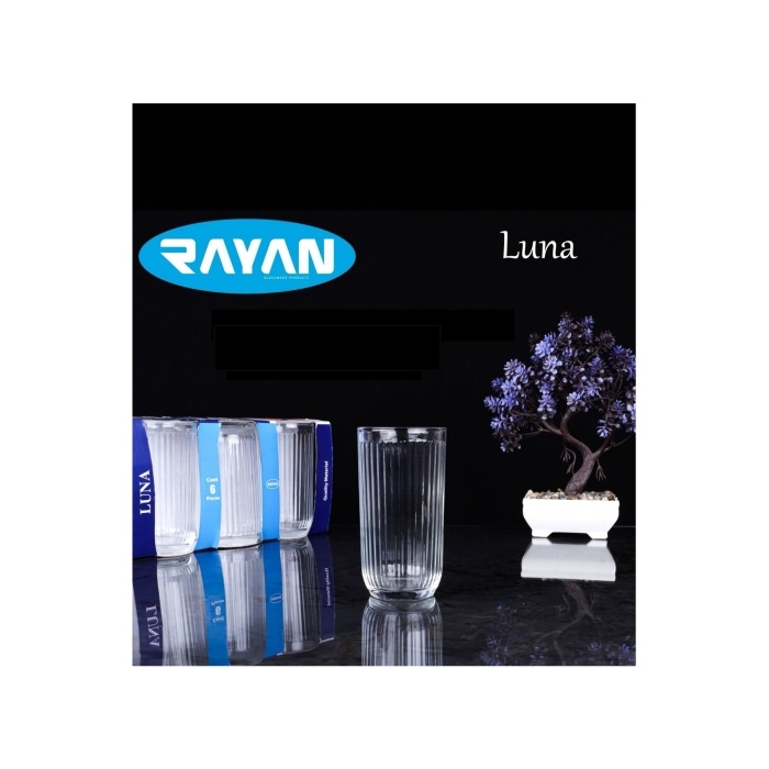 Rayan%20Luna%206’lı%20Çizgili%20Su%20Bardağı