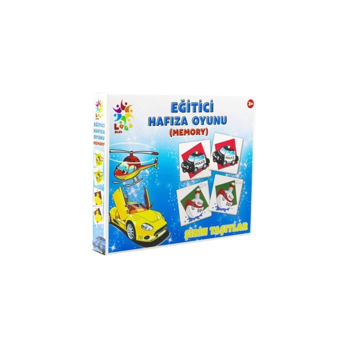 Laço%20Puzzle%20Lc023%20Eğitici%20Hafıza%20Oyunu%20Sevimli%20Taşıtlar