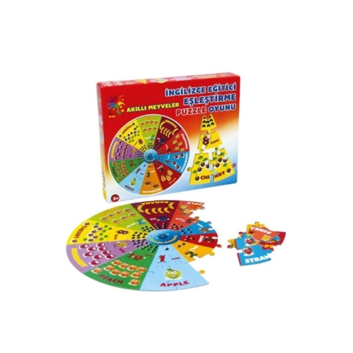 Akıllı%20Meyveler%20Ingilizce%20Eşleştirme%20Puzzle%20Yapboz%20Kutu%20Oyunu