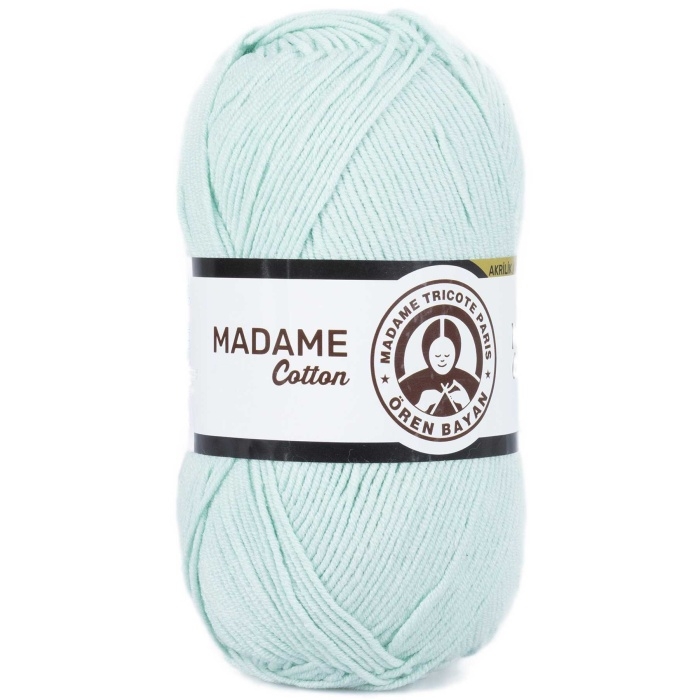 Madame%20Cotton%20El%20Örgü%20İpi%20Yünü%20100%20gr%20017%20Mint%20Yeşili