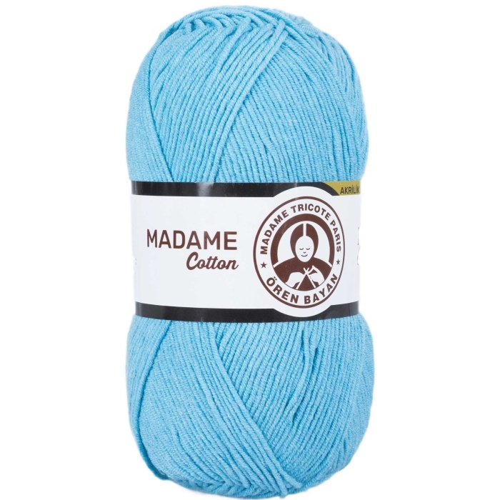 Madame%20Cotton%20El%20Örgü%20İpi%20Yünü%20100%20gr%20016%20Turkuaz