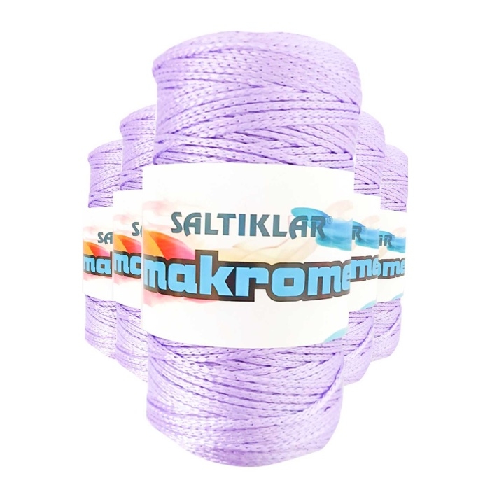 5%20Adet%20Polyester%20Makrome%20İpi%203200%20Lila%20100%20gr