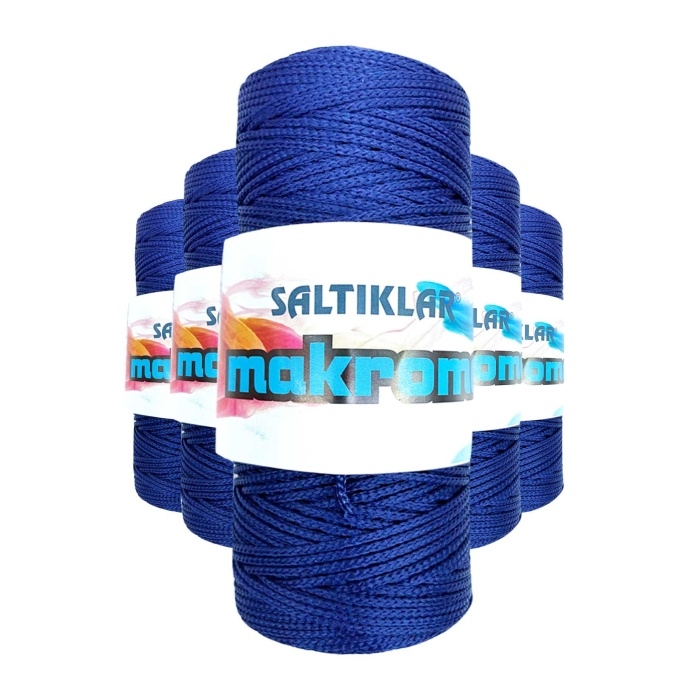 5%20Adet%20Polyester%20Makrome%20İpi%20370%20Lacivert%20100%20gr