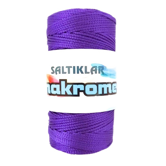 Polyester%20Makrome%20İpi%204250%20Mor%20100%20gr