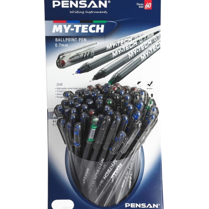 Pensan%200,7%20Mm%20My-Tech%20Tükenmez%20Kalem%20Msky%2060Lı