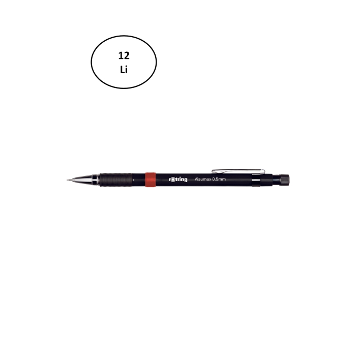 Rotring%20Visumax%20Versatil%20Kalem%20Siyah%200.5%20MM%2012’li