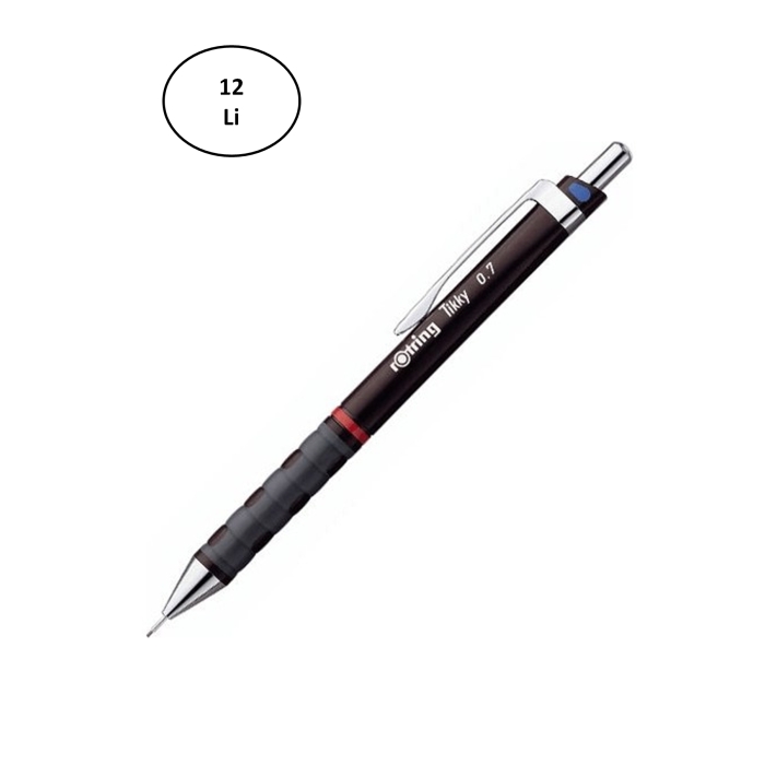 Rotring%20Tikky%20II%20Versatil%20Bordo%200.7%20MM%2012’li