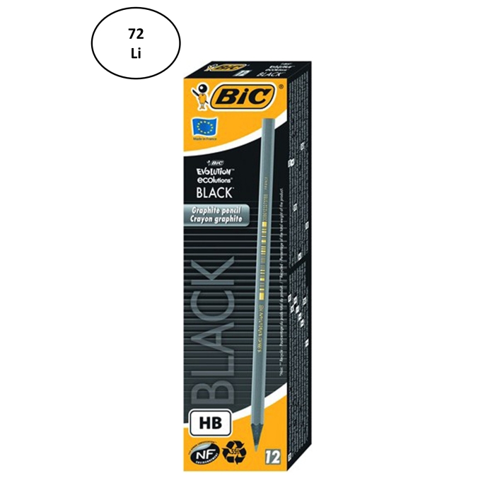 Bic%20Evolution%20Black%20HB%20Kurşun%20Kalem%2072’li