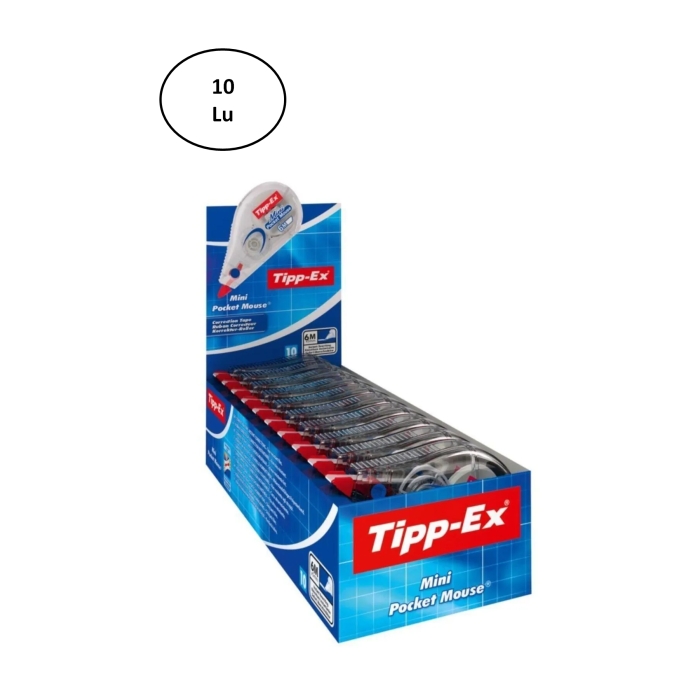 Bic%20Tipp-ex%20Mini%20Pocket%20Mouse%20Şerit%20Düzeltici%2010’lu