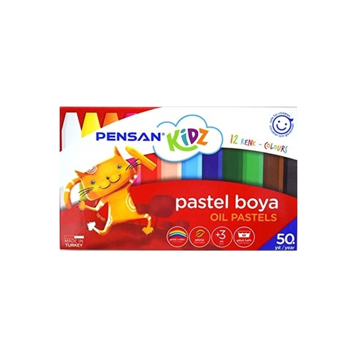 Pensan%20Kidz%20Pastel%20Boya%2012%20Renk