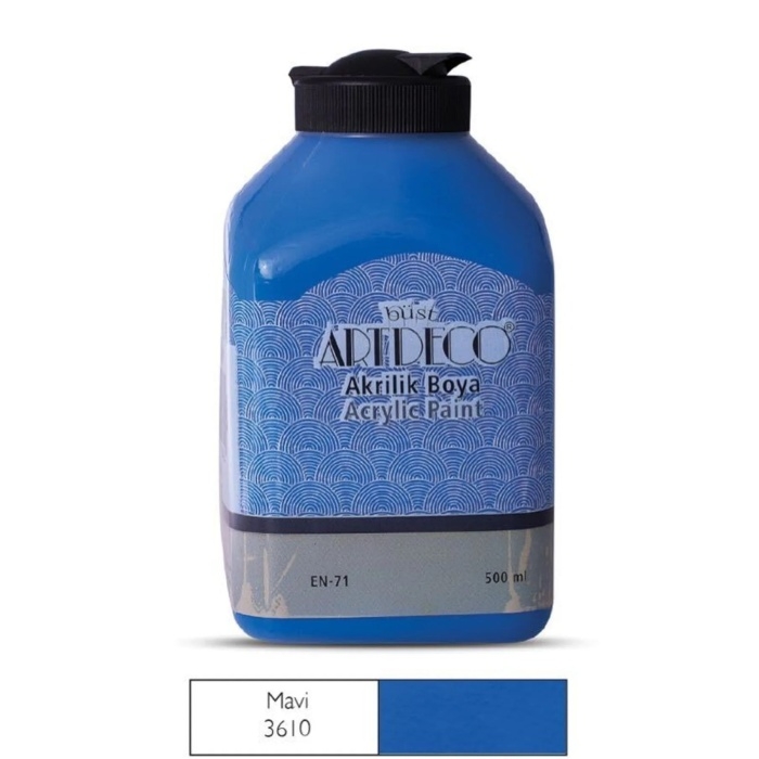 Artdeco%20Akrilik%20Boya%20500%20Ml%20Mavi