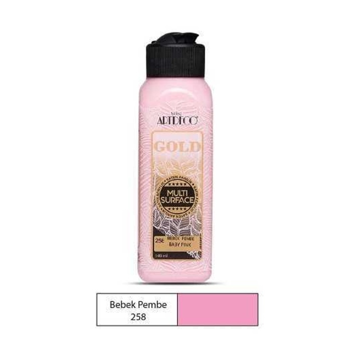 Artdeco%20Gold%20Akrilik%20Boya%20140Ml%20Bebek%20Pembe%20258