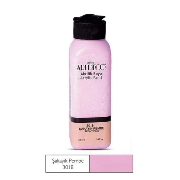 Artdeco%20Akrilik%20Boya%20140ml%20Şakayık%20Pembe