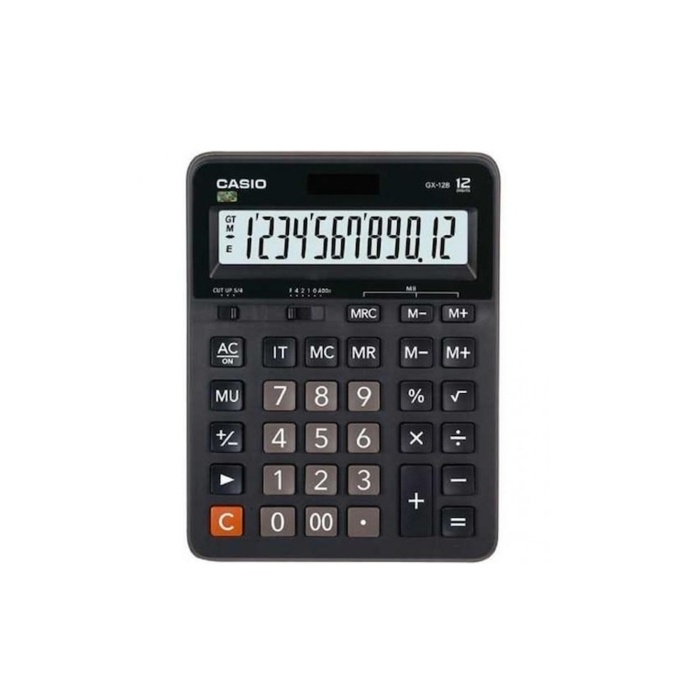 Casio%20GX-12B-BK-W-DC%20Hesap%20Makinesi%20Desktop%20Masaüstü