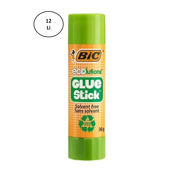 Bic%209192541%20Ecolutıon%20Glue%20Stıck%20Yapıştırıcı%2036%20Gr%2012’li