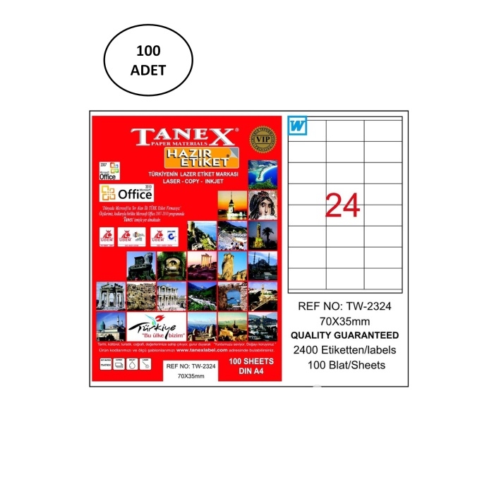 Tanex%20Tw-2324%20Lazer%20Etiket%2070X35%20Mm%20100%20Lü