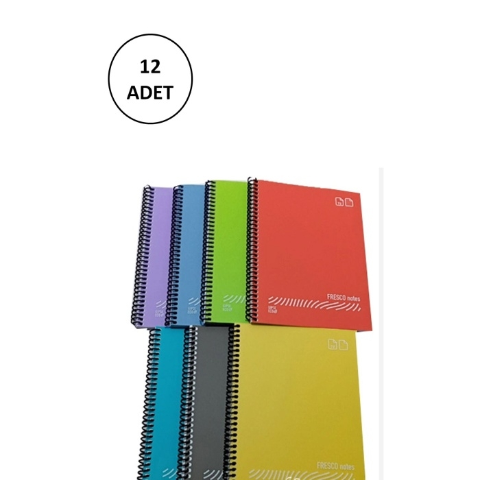 FRESCO%20Spiralli%20Plastik%20Defter%20A4%2072%20Yaprak%20Kareli%20GP.3-4933000-2011%2012%20Adet