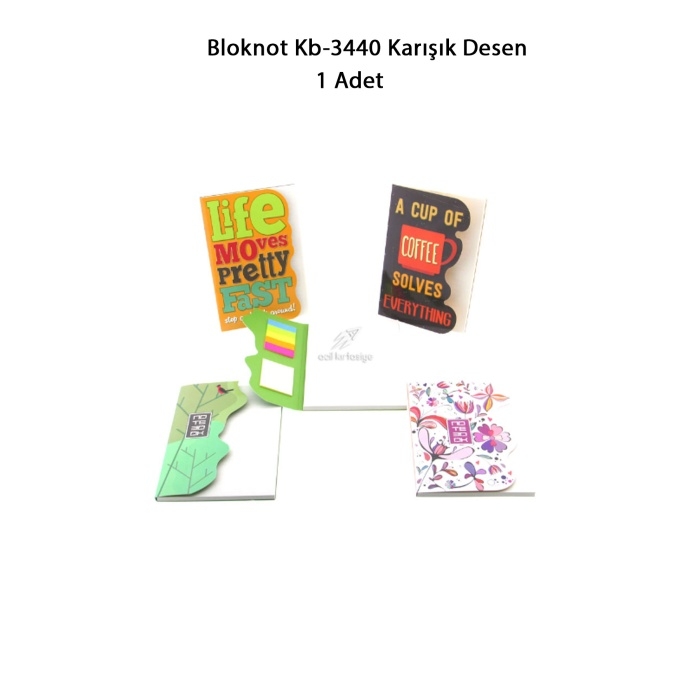 Bloknot%20Kb-3440%20Karışık%20Desen