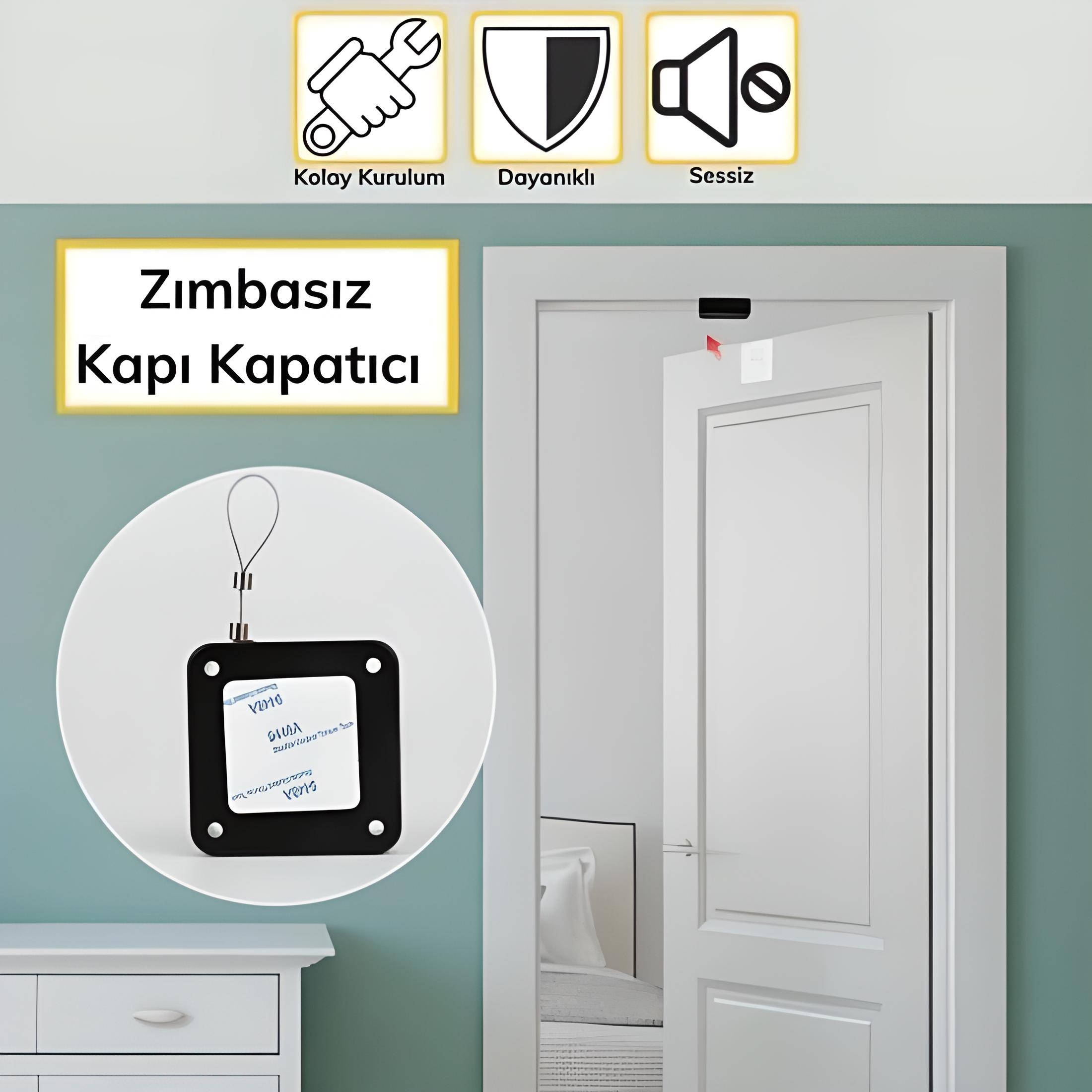 Yangına%20Dayanıklı%20Sıva%20Üstü%20Tüm%20Kapılar%20İçin%20Uygun%20Otomatik%20Kapanan%20Hızlı%20Otomatik%20Kapı%20Kapa