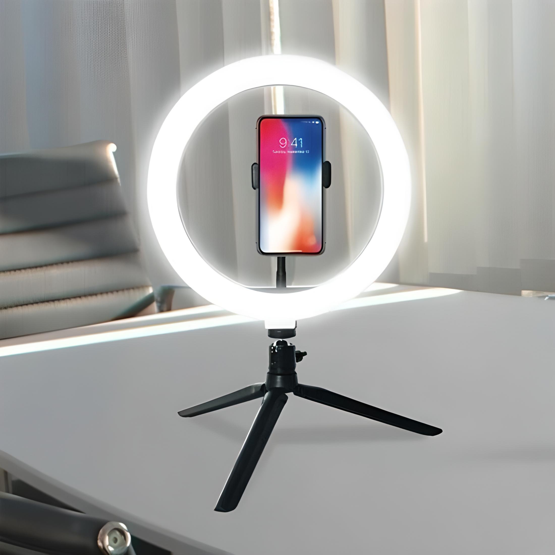 10inç%2026cm%20Youtube%20Instagram%20Tiktok%20Selfie%20Stüdyo%20Video%20Fotoğraf%20Ring%20Light%20Tripod%20Led%20Halka%20Işık