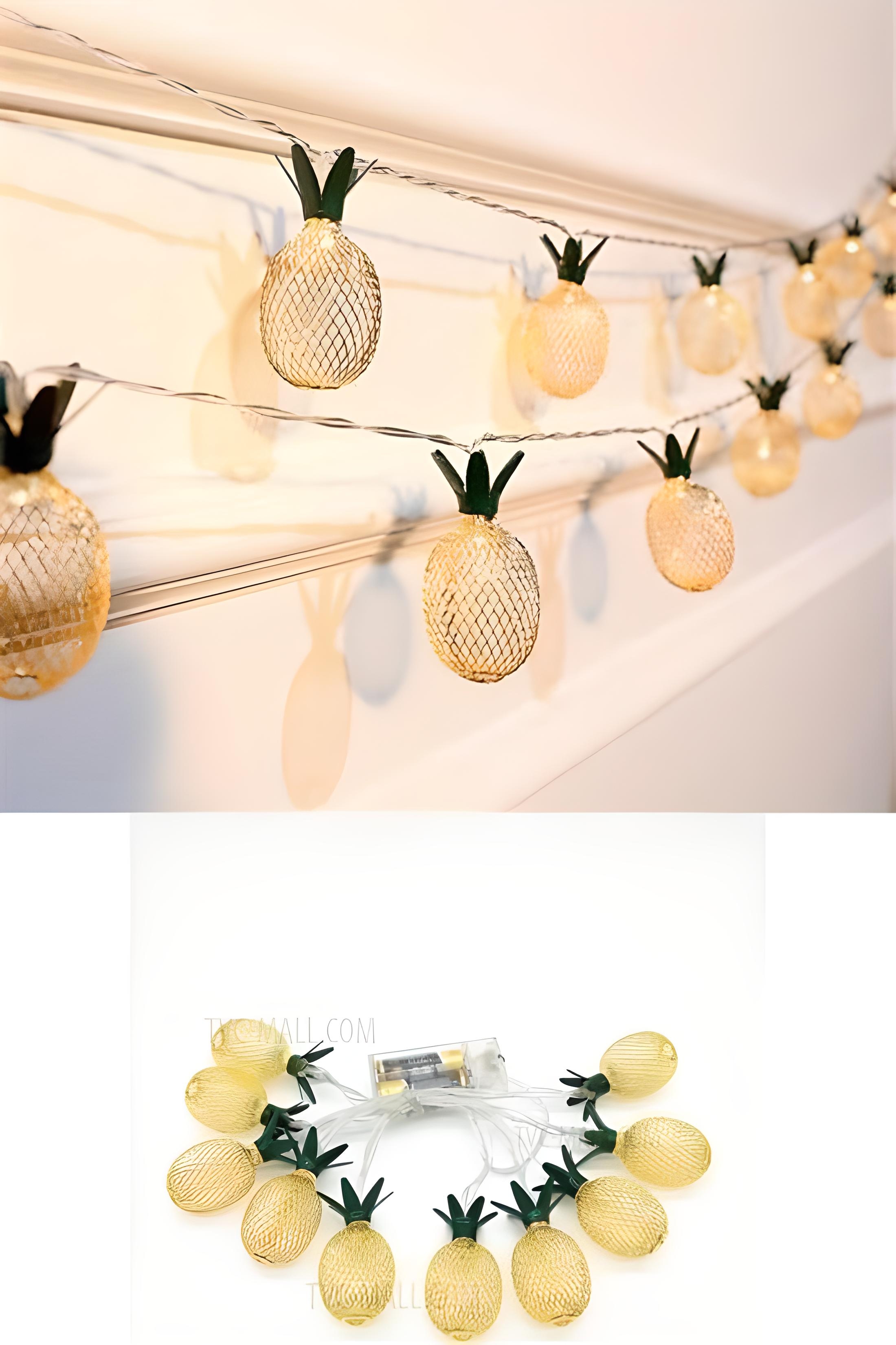 Dekoratif%20Pilli%20Pineapple%20Ananas%20Pilli%20Şerit%20Led%20Işık%20(1%20Metre)