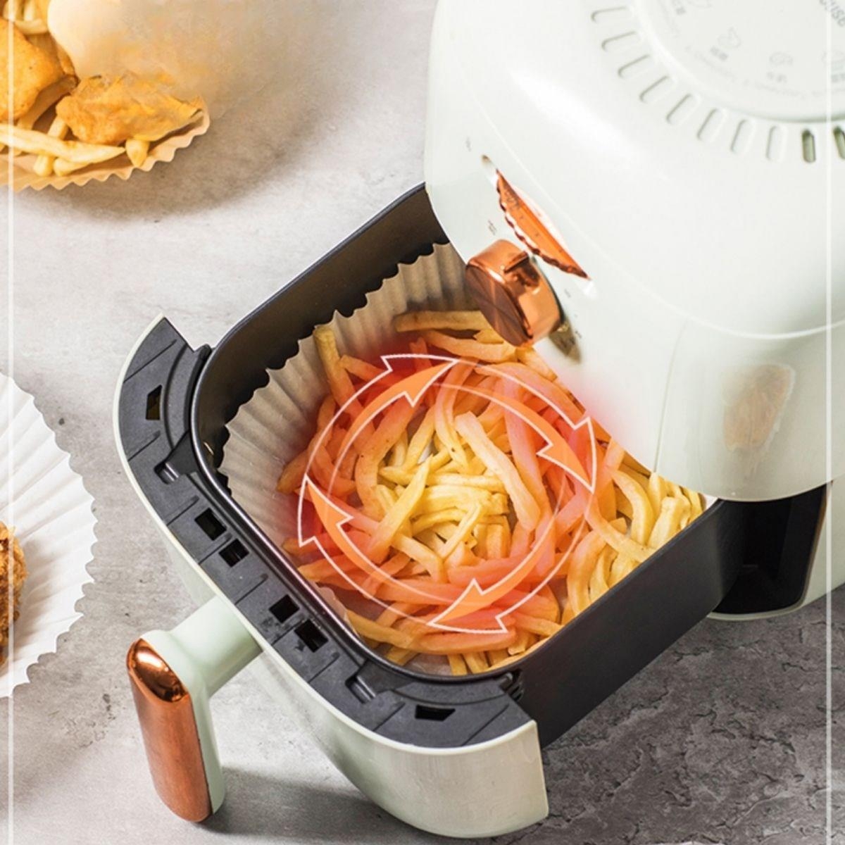 50%20Adet%2020%20cm%20AirFryer%20Pişirme%20Kağıdı%20Tek%20Kullanımlık%20Fritöz%20Yağ%20Geçirmez%20Yapışmaz%20Yuvarlak