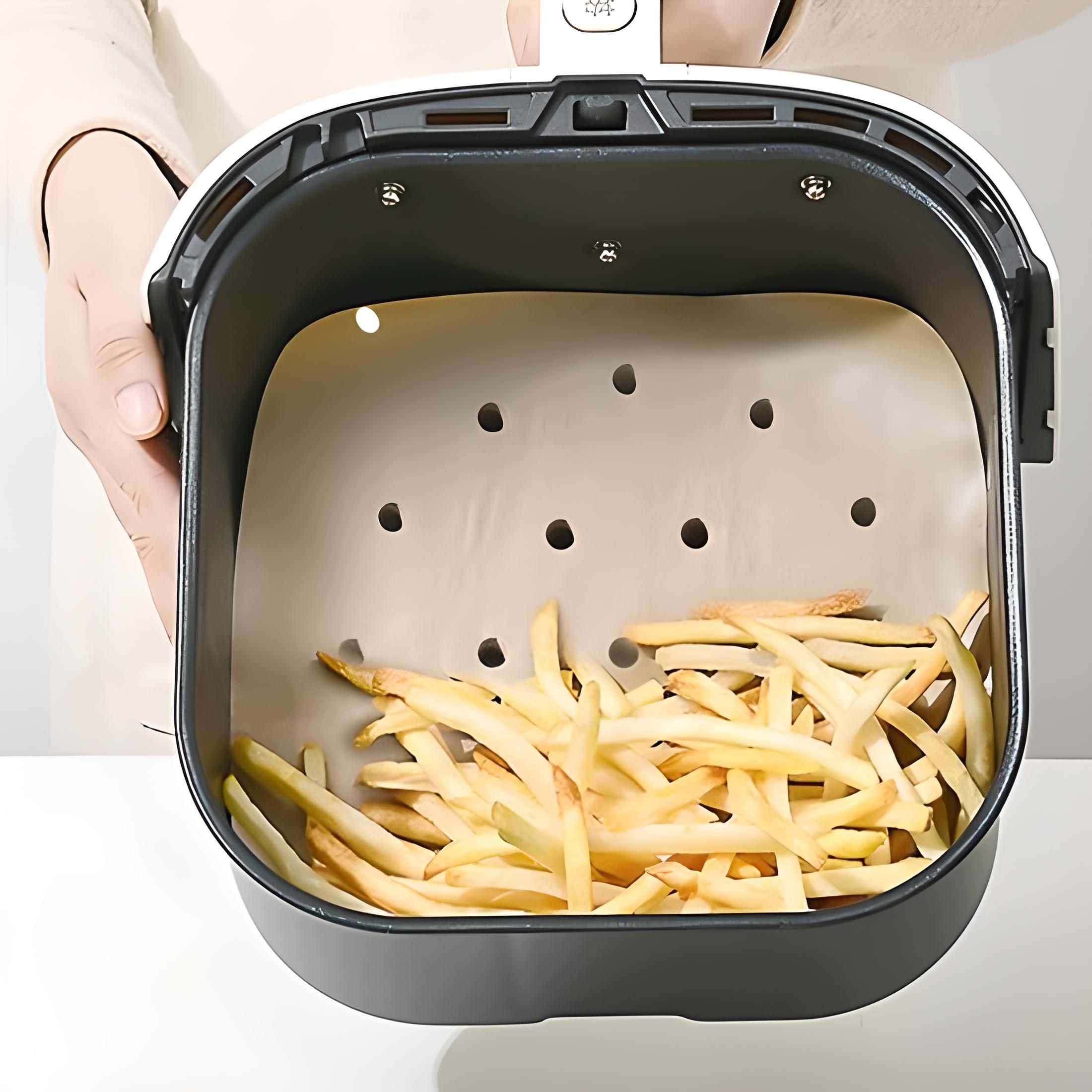 Air%20Fryer%20Pişirme%20Kağıdı%20Tek%20Kullanımlık%20Yağ%20Geçirmez%20Yapışmaz%20Delikli%20Kare%20Model%20200%20Adet