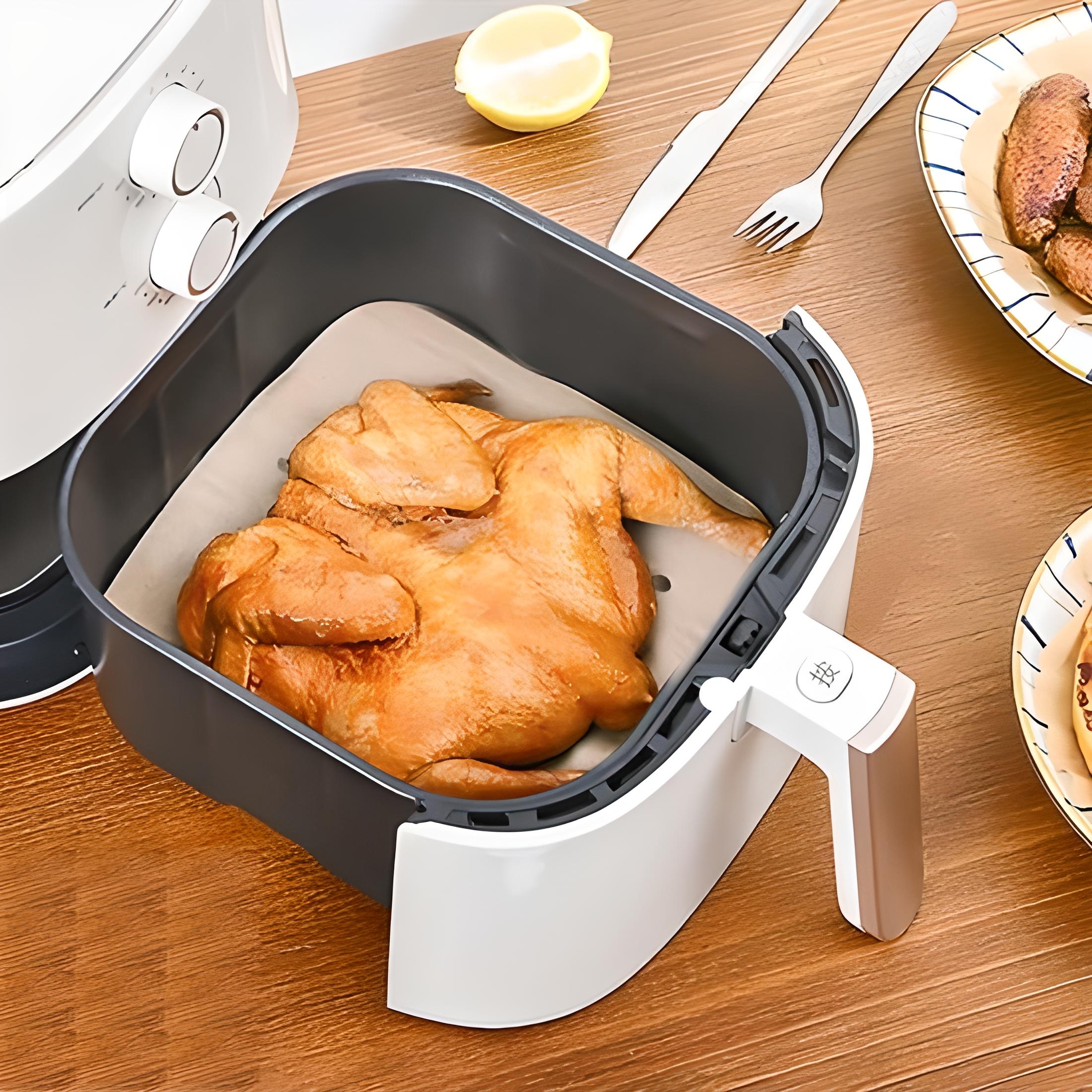 Air%20Fryer%20Pişirme%20Kağıdı%20Tek%20Kullanımlık%20Yağ%20Geçirmez%20Yapışmaz%20Delikli%20Kare%20Model%20200%20Adet