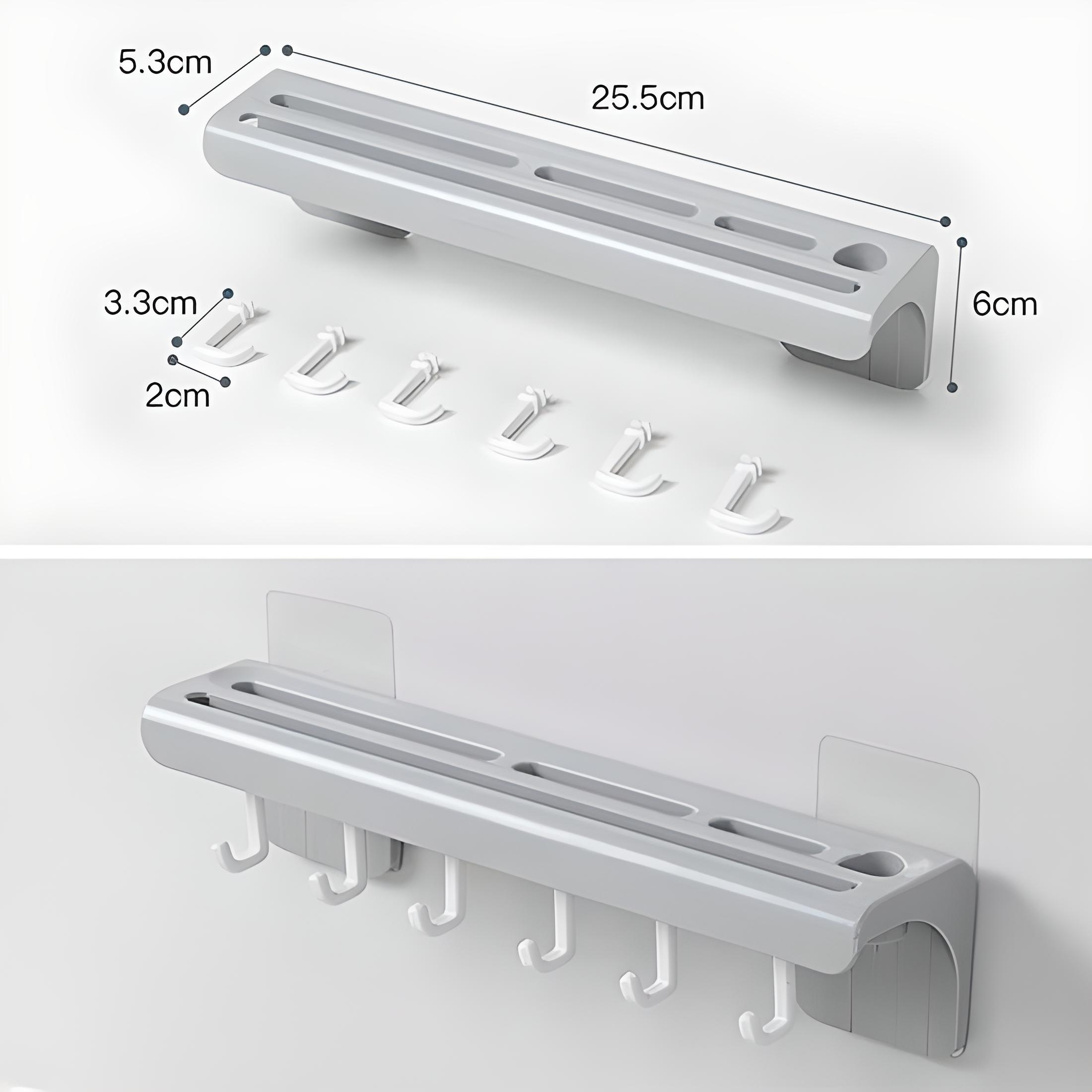 Pratik%20Çoklu%20Bıçak%20Askısı%20Mutfak%20Bıçak%20Düzenleyici%20Organizer%20Dayanıklı%20Bıçaklık