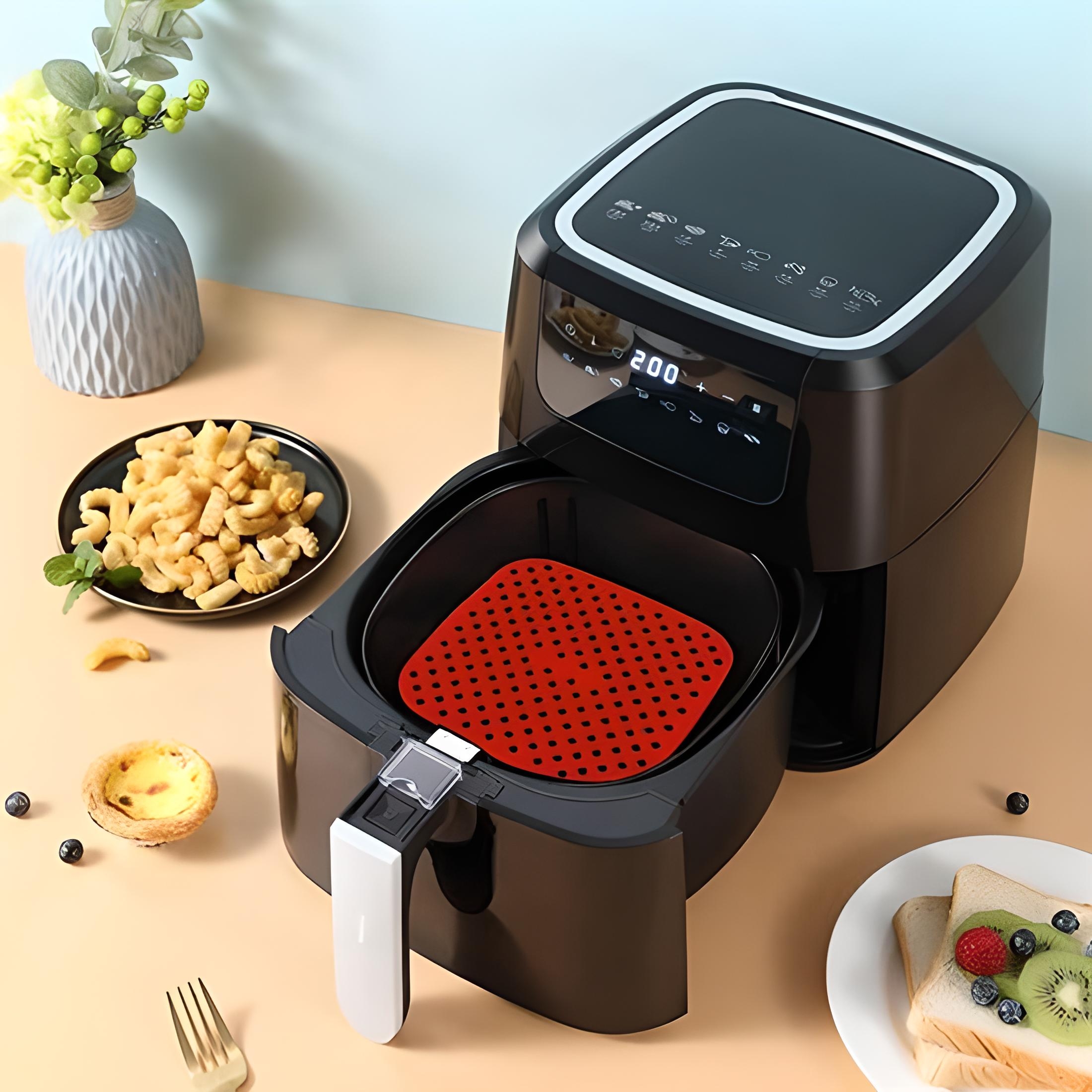 Renkli%20Isıya%20Dayanıklı%20Yıkanılabilir%20Silikon%20Fırın%20Airfryer%20Kare%20Model%20Pişirme%20Matı%2021,5%20cm%20Siyah