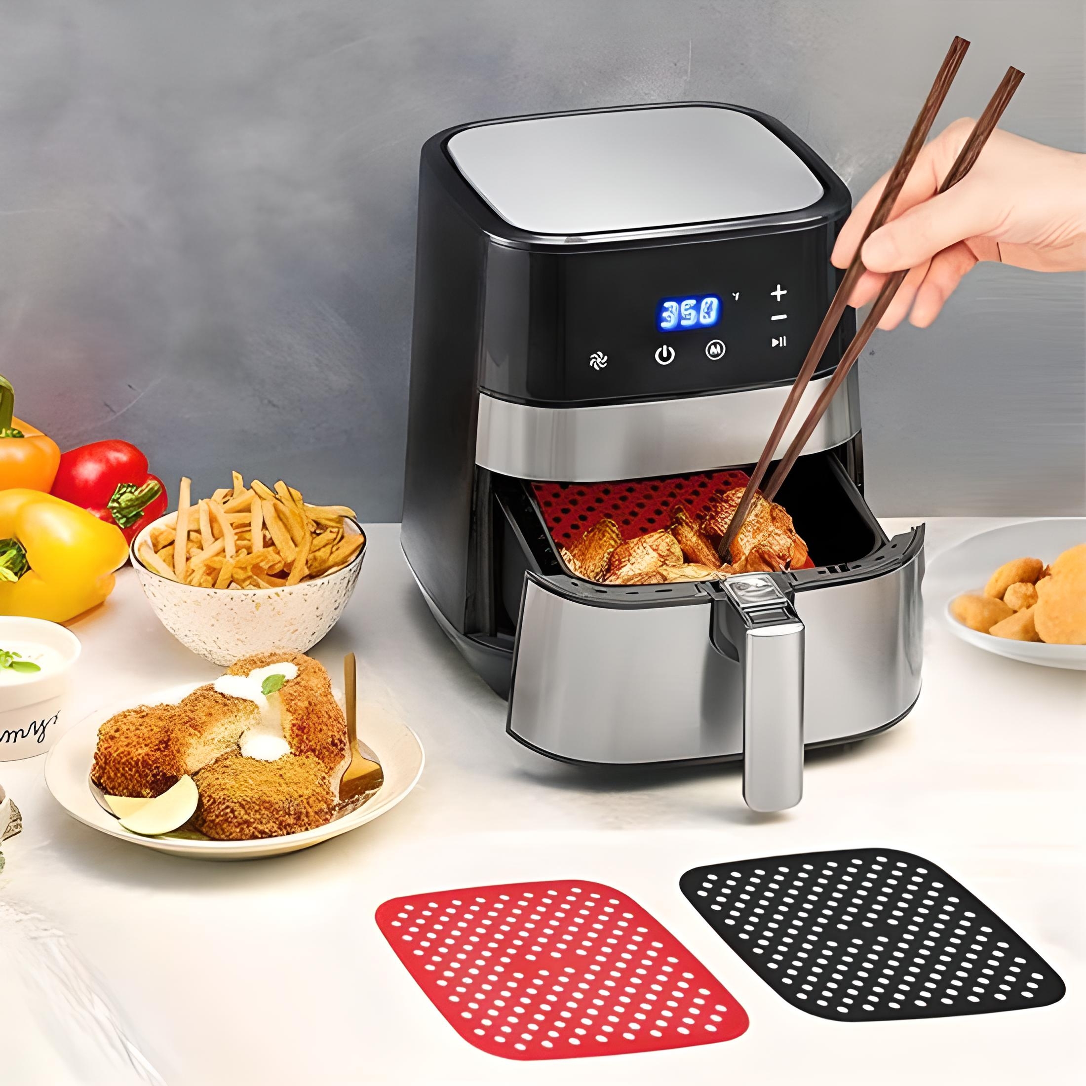 Renkli%20Isıya%20Dayanıklı%20Yıkanılabilir%20Silikon%20Fırın%20Airfryer%20Kare%20Model%20Pişirme%20Matı%2021,5%20cm%20Kırmızı