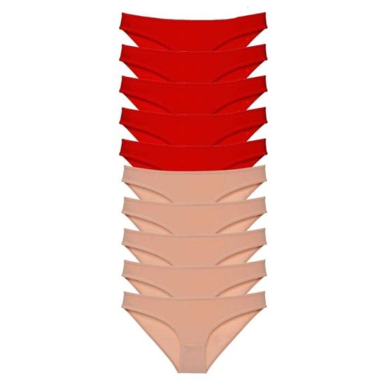 10-adet-super-eko-set-likrali-kadin-slip-kulot-kirmizi-ten