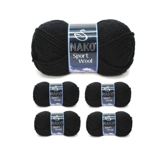 5-adet-sport-wool-atki-bere-ceket-yelek-orgu-ipi-yunu-no-217-siyah