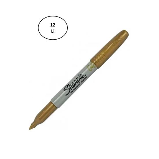 sharpie-fine-metalik-parmenent-markor-bronz-1834365-12-li