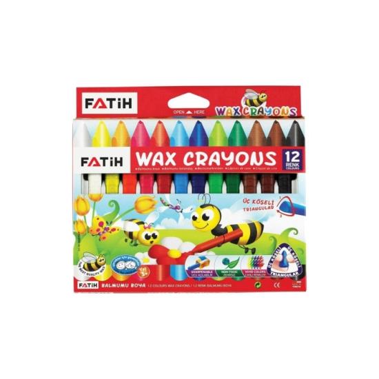 fatih-50290-mum-pastel-boya-triangular-ucgen-crayons-12-renk