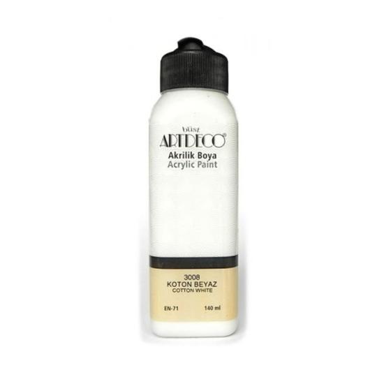 artdeco-akrilik-boya-3008-koton-beyaz-140-ml