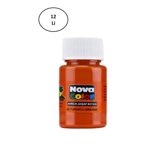 nova-color-kumas-boyasi-sise-30-ml-turuncu-12-li