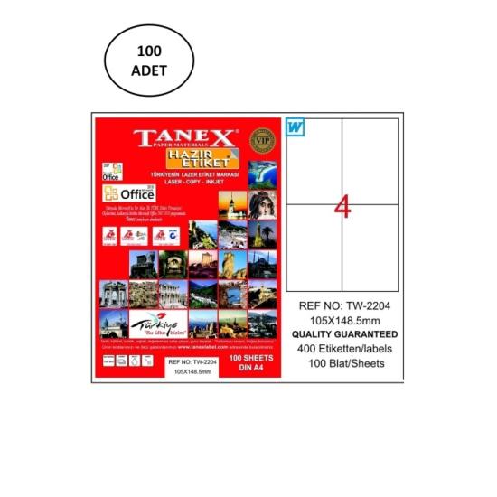 tanex-tw-2204-105x148-5-mm-lazer-etiket-100-adet