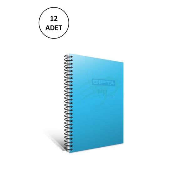 gipta-eko-pp-a4-spiralli-pp-kapak-defter-60-yaprak-kareli-12-li-paket-4176