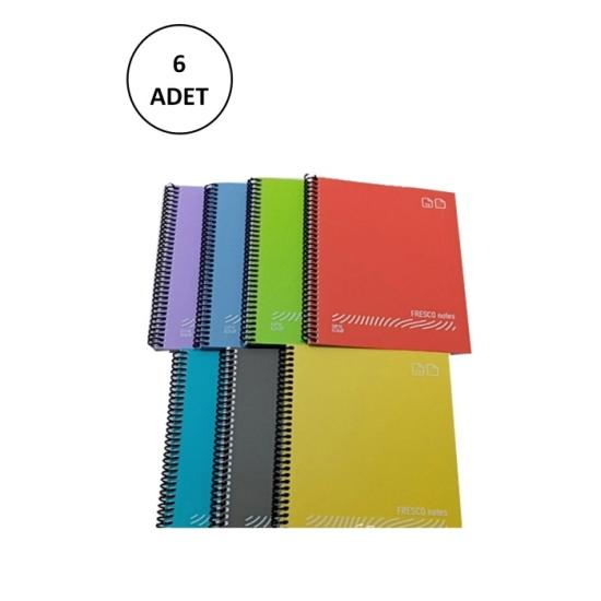 fresco-spiralli-plastik-defter-a4-144-yaprak-cizgili-gp.3-4940000-2011-6-adet