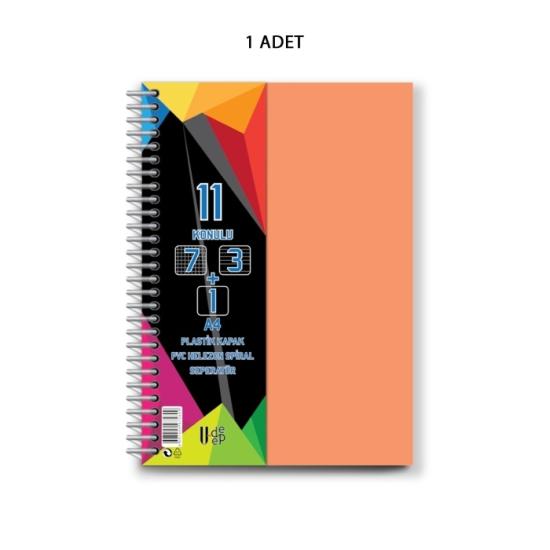 spiralli-pp-kapak-731-275-yaprak-11-ayracli-defter